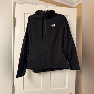 The North Face Women’s Black Hooded Full-Zip Fleece Jacket XL